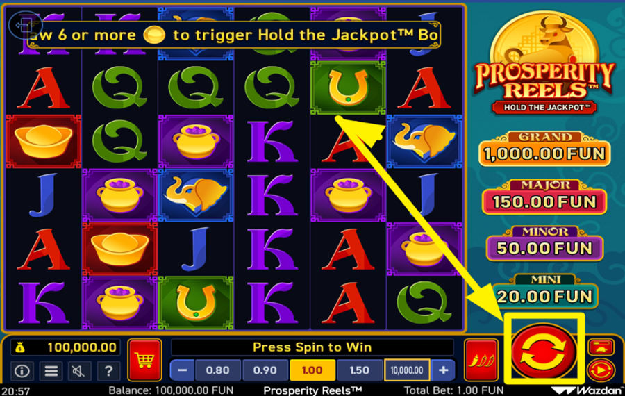 Prosperity Reels ВРАЩАЙТЕСЬ К УСПЕХУ!