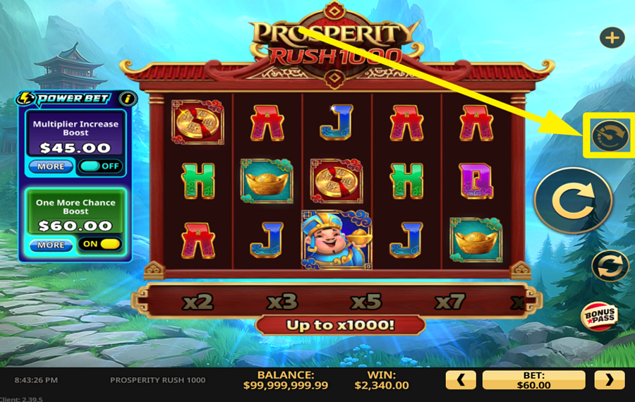 Prosperity Rush 1000 РАСКРОЙТЕ ТУРБО-ЗАГРУЗКУ.