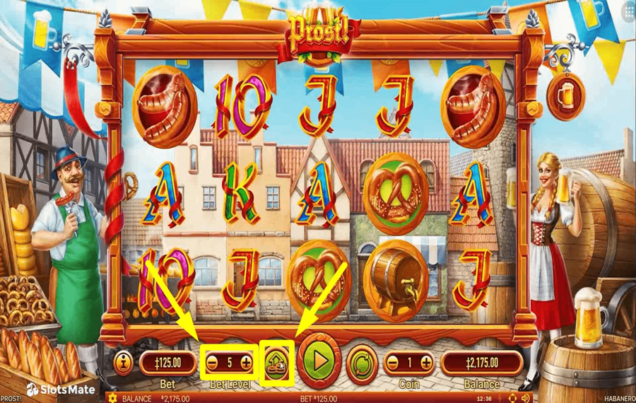 Prost Choose your bet amount. 