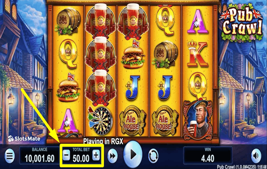 Pub Crawl Elige el monto de tu apuesta. 