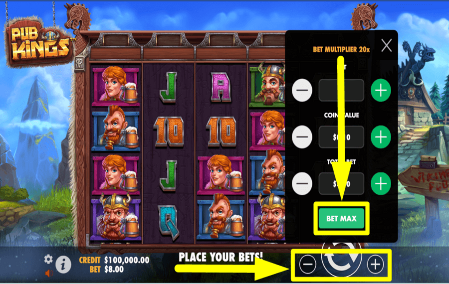 Pub Kings SANCTION MAXIMUM BET.