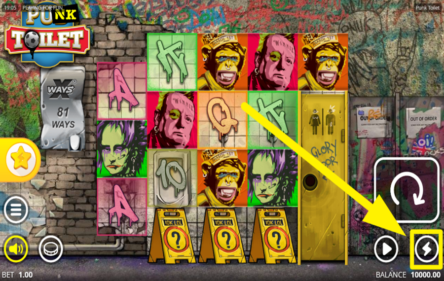 Punk Toilet ELEVATE THE TEMPO.