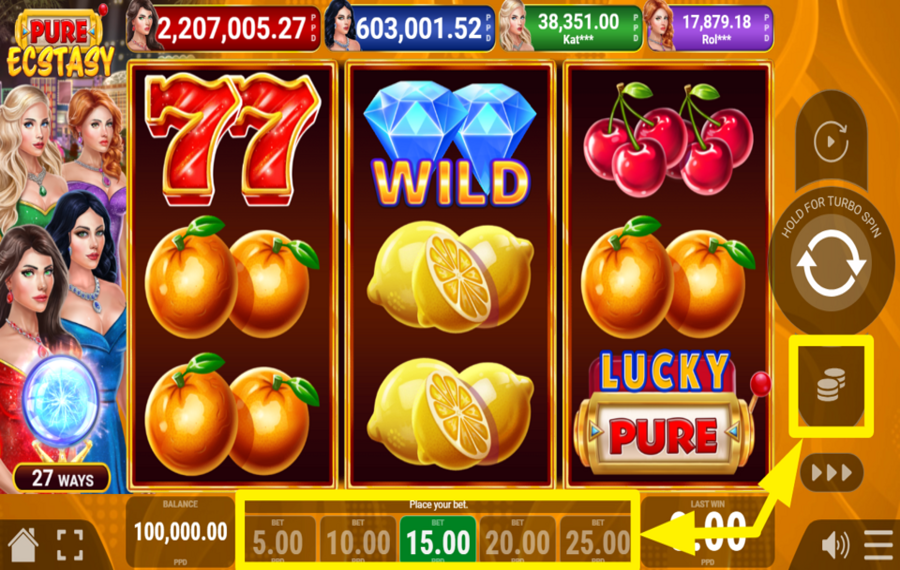 Pure Ecstasy ASSIGN A BET VALUE.