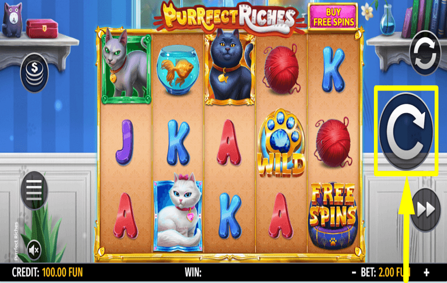 Purrfect Riches НАЧНИТЕ ИГРАТЬ В АЗАРТНЫЕ ИГРЫ.