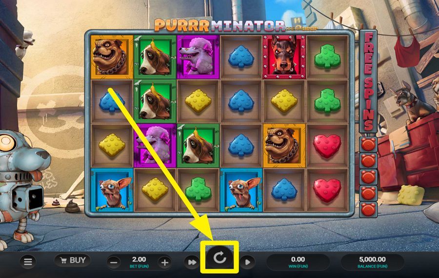 Purrrminator Dream Drop GIRA PER IL SUCCESSO!