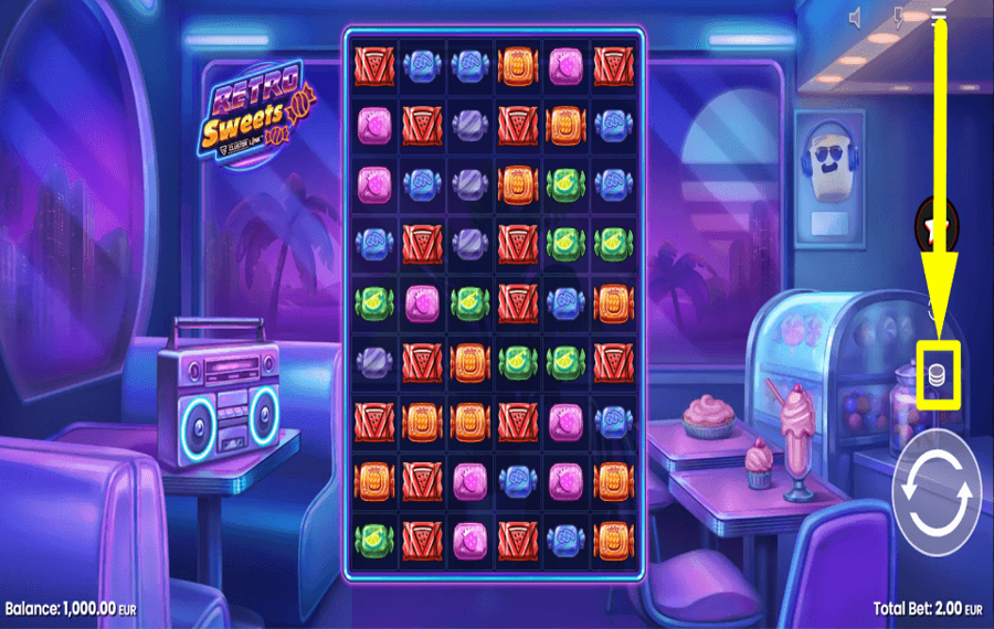 Push Gaming Retro Sweets REALIZA TU APUESTA TOTAL.