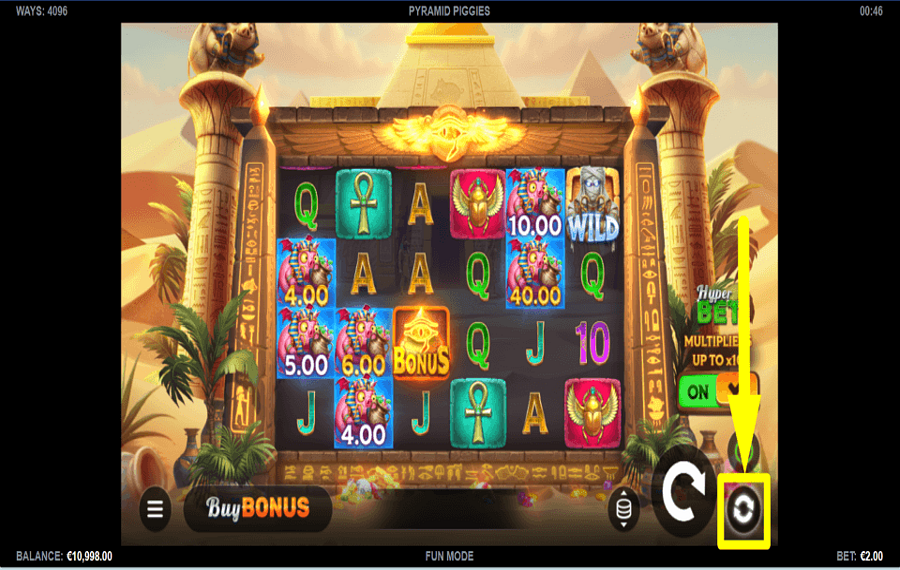 Pyramid Piggies ВКЛЮЧИТЬ АВТОВОСПРОИЗВЕДЕНИЕ.