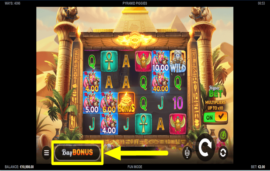 Pyramid Piggies КУПИТЕ БОНУС.