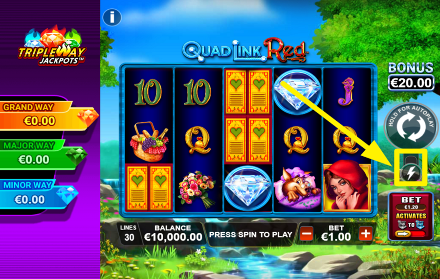 Quad Link Red УСКОРЯЙТЕ ВРАЩЕНИЕ.