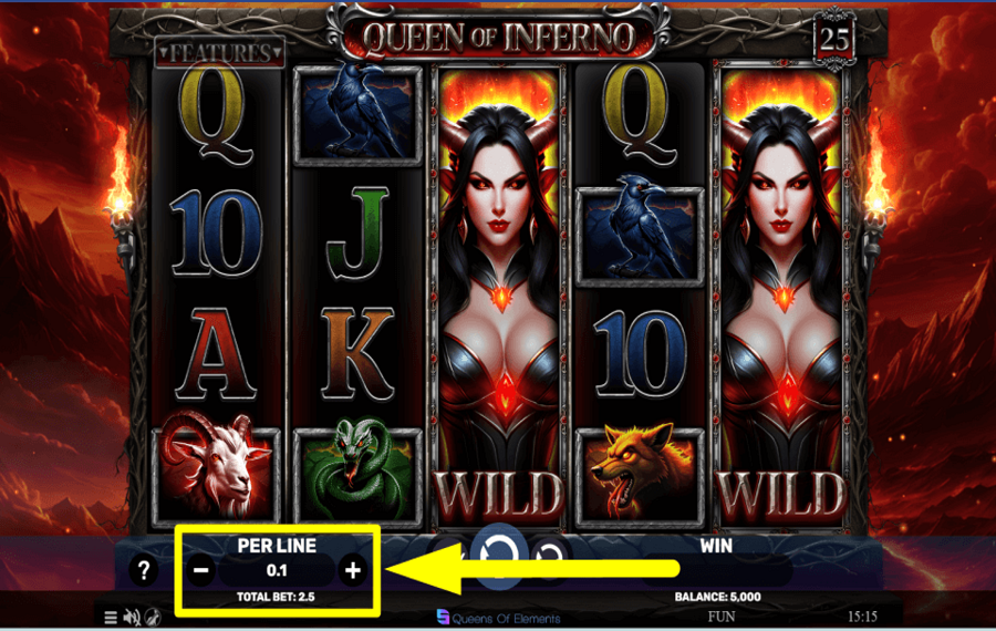 Queen of Inferno ELIGE LA APUESTA.