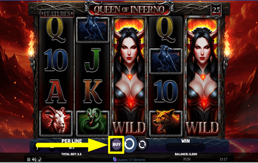 Queen of Inferno RECOGE GIROS EXTRA.