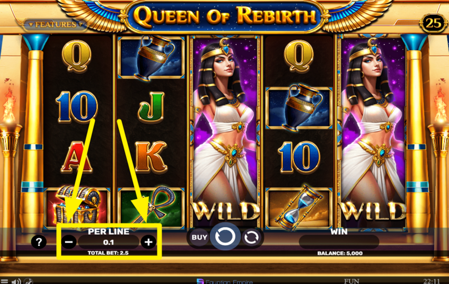 Queen of Rebirth ATTRIBUER UNE VALEUR DE PARI.