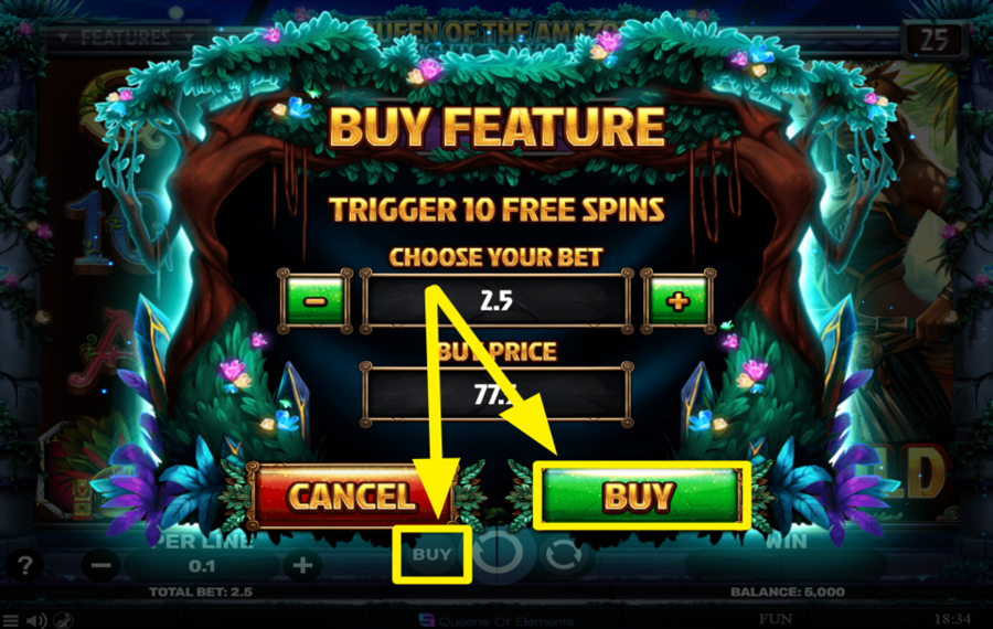 Queen of the Amazon Nightcrawler KOSTENLOSE SPINS KAUFEN.