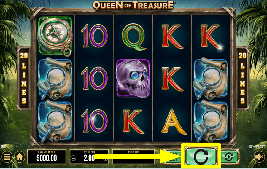 Queen of Treasure НАЧНИТЕ СТАВКИ.