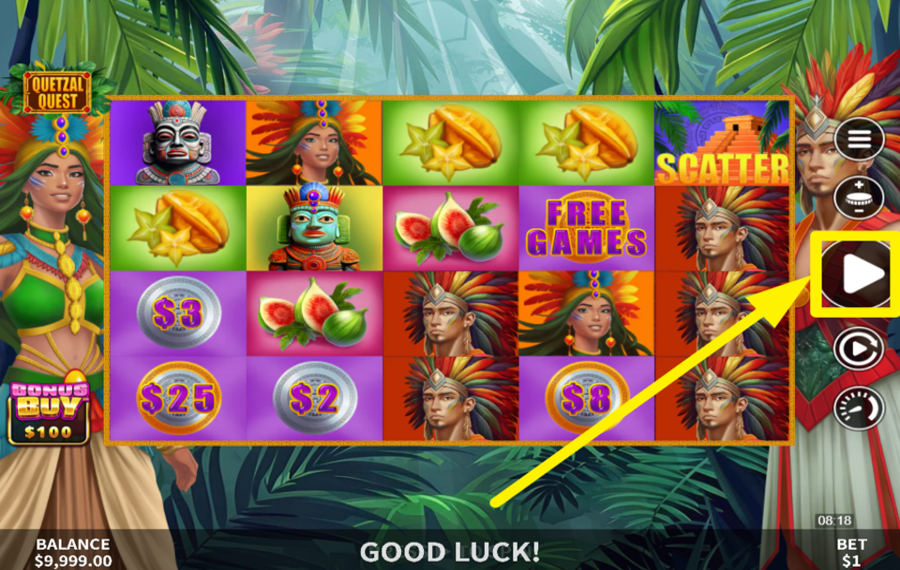 Quetzal Quest GIRA PER VINCERE!