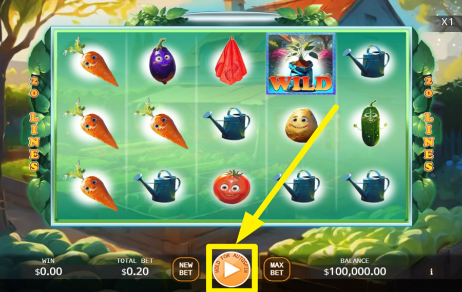 Quick Garden JOIN THE SPINNING.