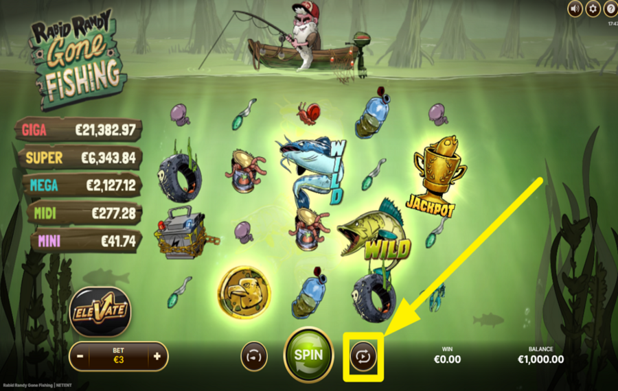 Rabid Randy Gone Fishing ENABLE AUTOPLAY.