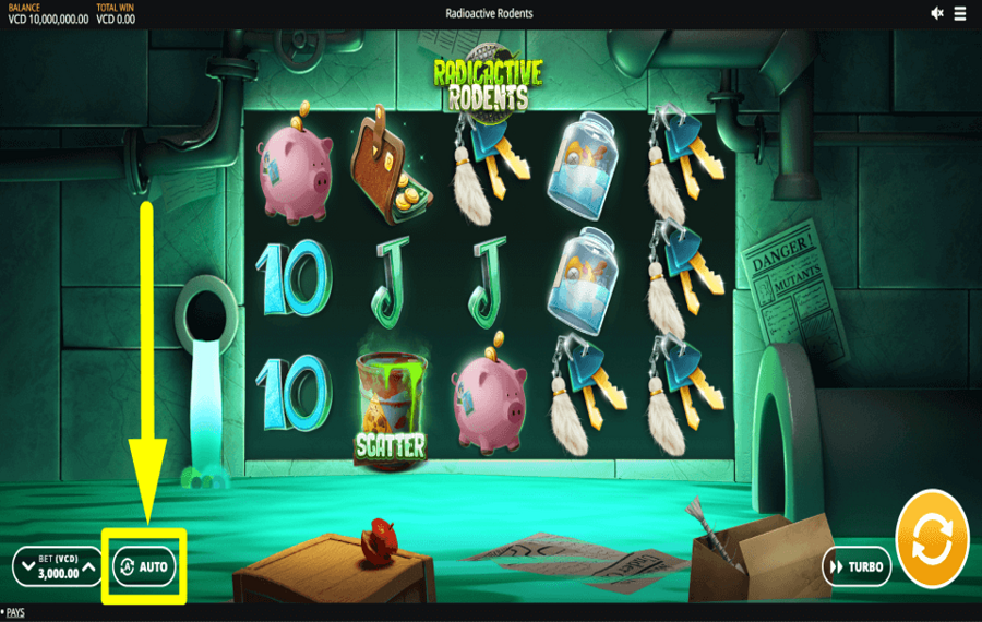 Radioactive Rodents CONTINUAR AUTOMÁTICAMENTE.