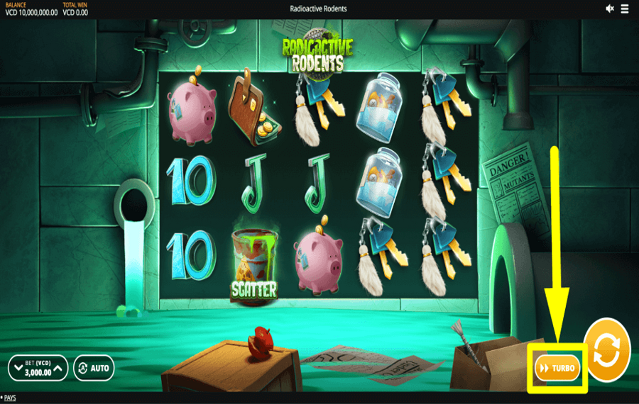 Radioactive Rodents ELIGE EL MODO TURBO.