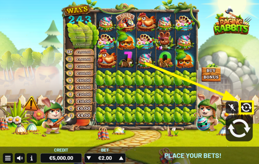 Raging Rabbits Воспользуйтесь функцией автовоспроизведен