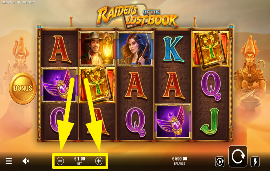 Raiders of the Lost Book PRÉCISEZ VOTRE PARI.