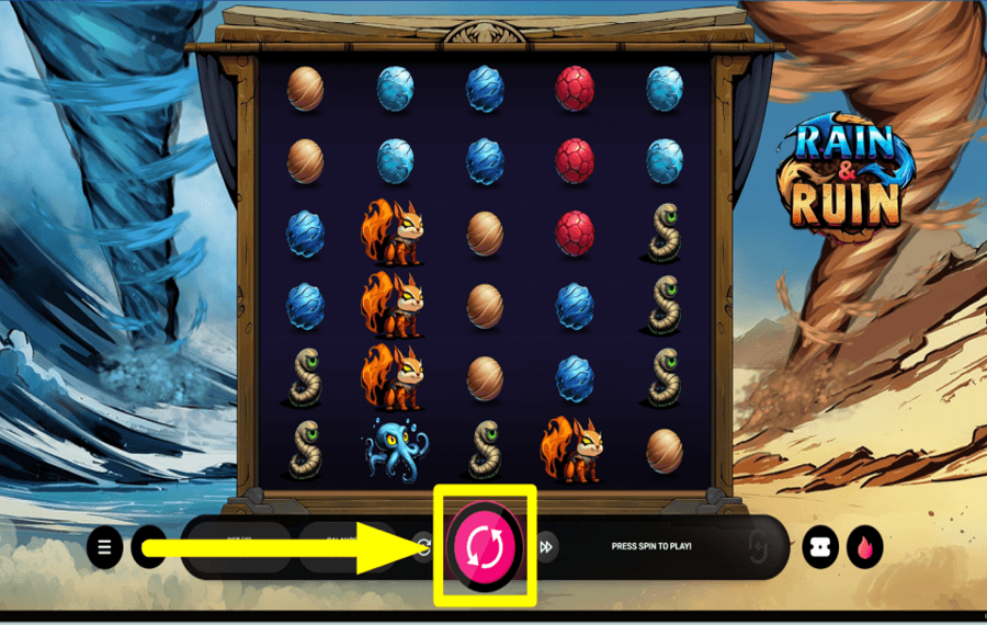 Rain and Ruin SPIN THE REELS.