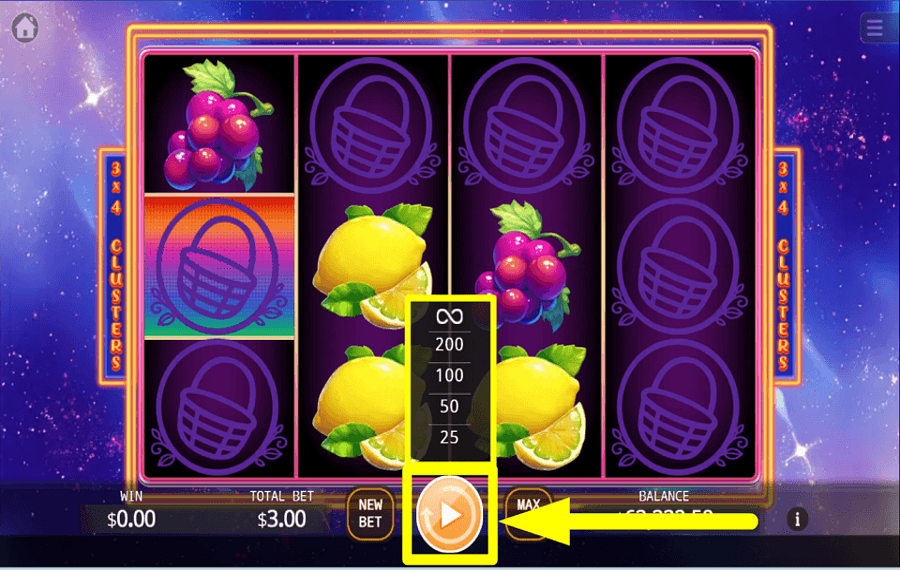 Rainbow Fruit Flowin DÉMARRER LA LECTURE AUTOMATIQUE.