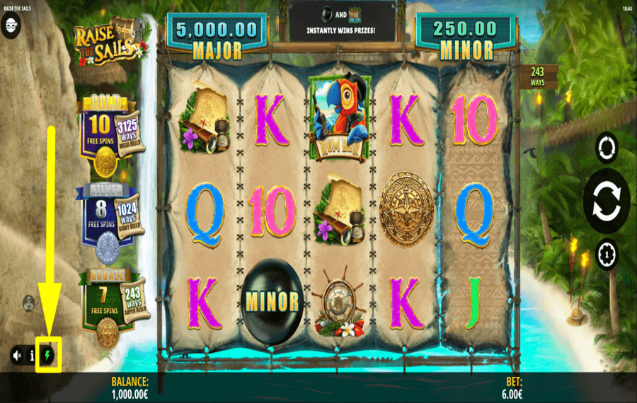 Raise the Sails TURN ON THE TURBO.