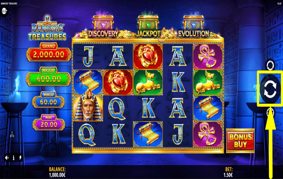 Ramosis Treasures COMMENCEZ À TOURNER.