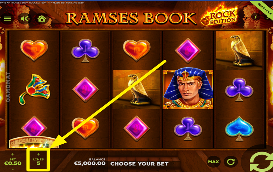 Ramses Book Rock Edition УКАЖИТЕ КОЛИЧЕСТВО ЛИНИИ ВЫПЛАТ.