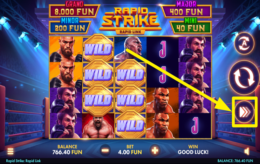 Rapid Strike Rapid Link スピードを上げろ。