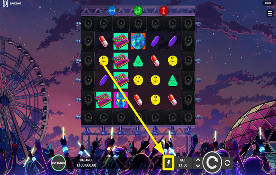 Rave Riot DÉCHAÎNEZ LA PUISSANCE DU TURBO.