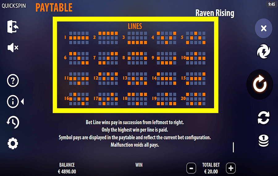 Tragamonedas Raven Rising por Quickspin | Jugar Gratis