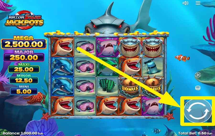 Razor Shark Jackpots ¡PARTICIPA EN LA DIVERSIÓN!
