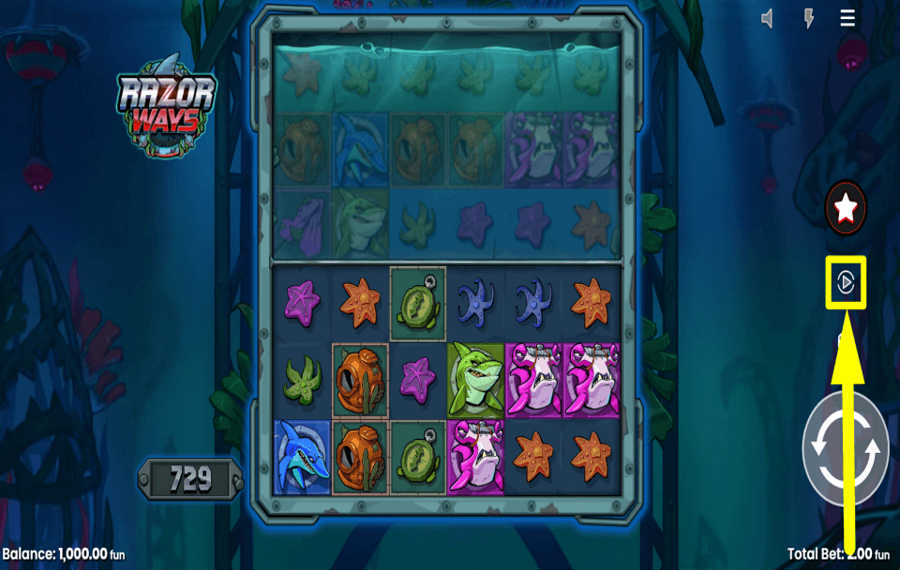 Razor Ways SPIN AUTOMATICALLY.