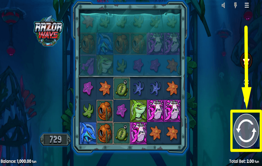 Razor Ways START THE GAME.