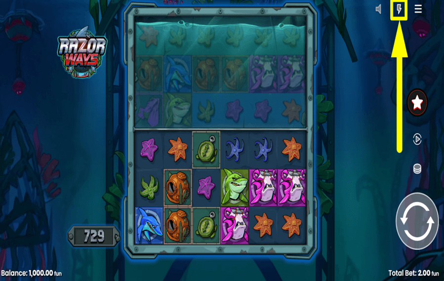 Razor Ways SPEED UP THE GAME.