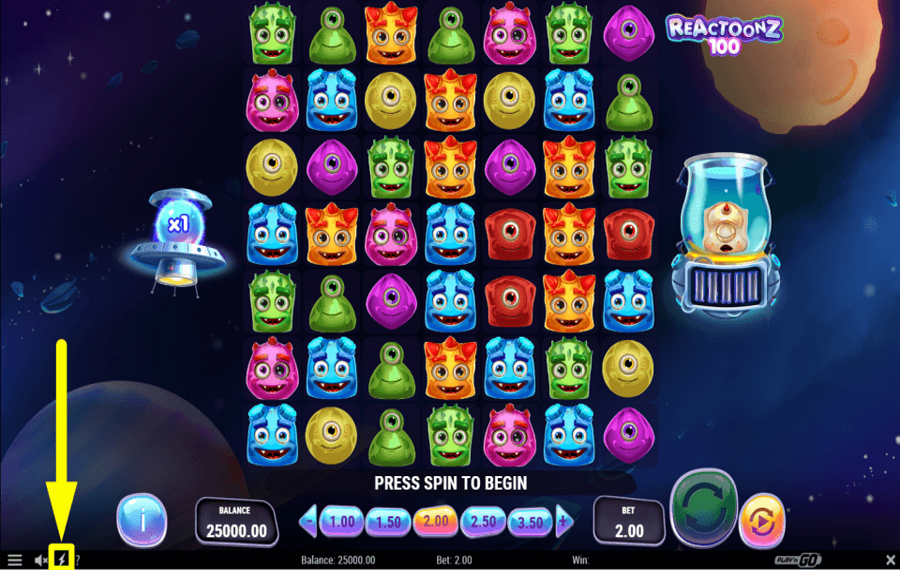 Reactoonz 100 ALLUMEZ LE TURBO.