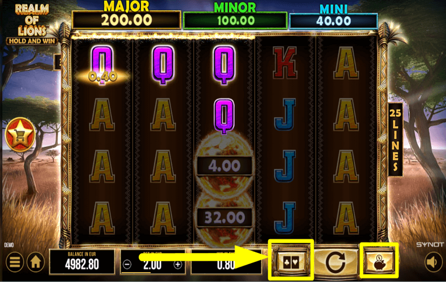 Realm of Lions Setzen Sie auf Ihre Gewinne.