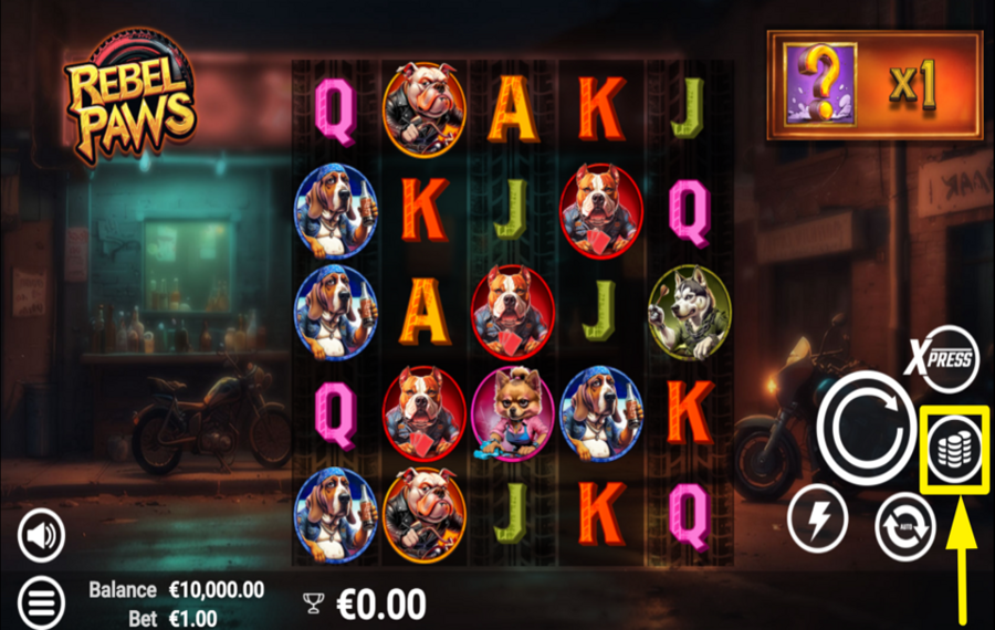 Rebel Paws УСТАНОВИТЕ СВОЮ СТАВКУ.