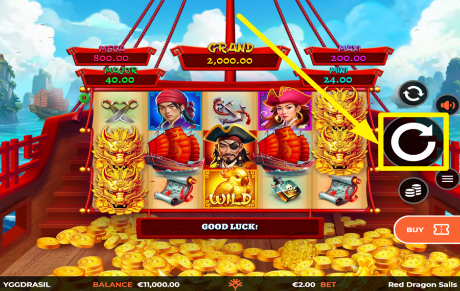 Red Dragon Sails FAI GIRARE I RULLI.