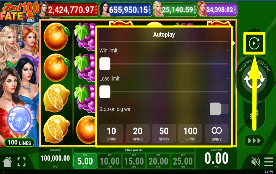 Red Fate 100 6 CONTINUER AUTOMATIQUEMENT.