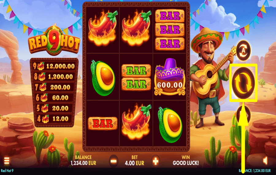 Red Hot 9 TIME TO PLAY.