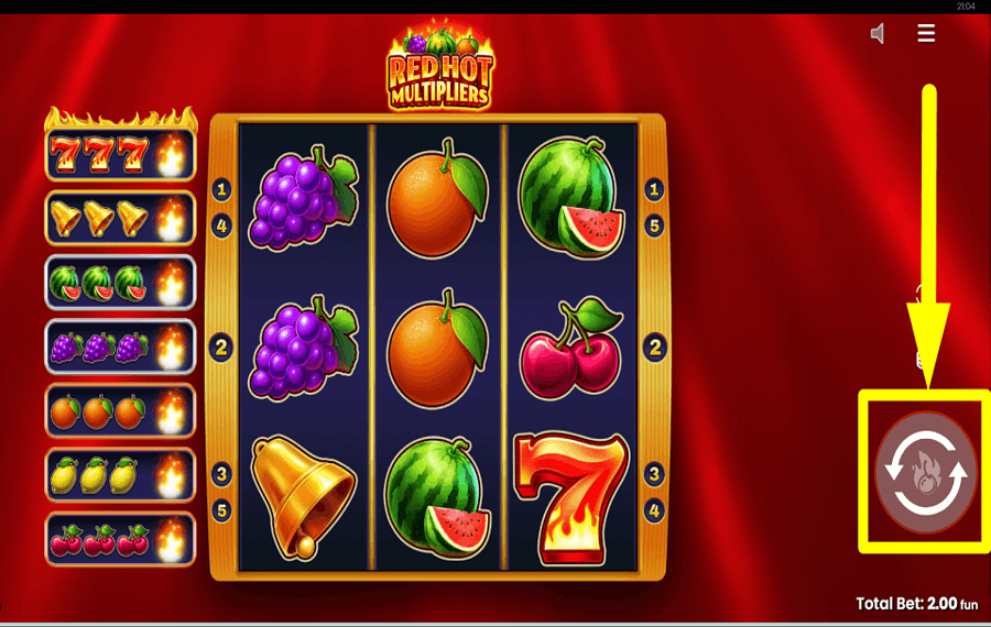 Red Hot Multipliers FAI UN GIRO.