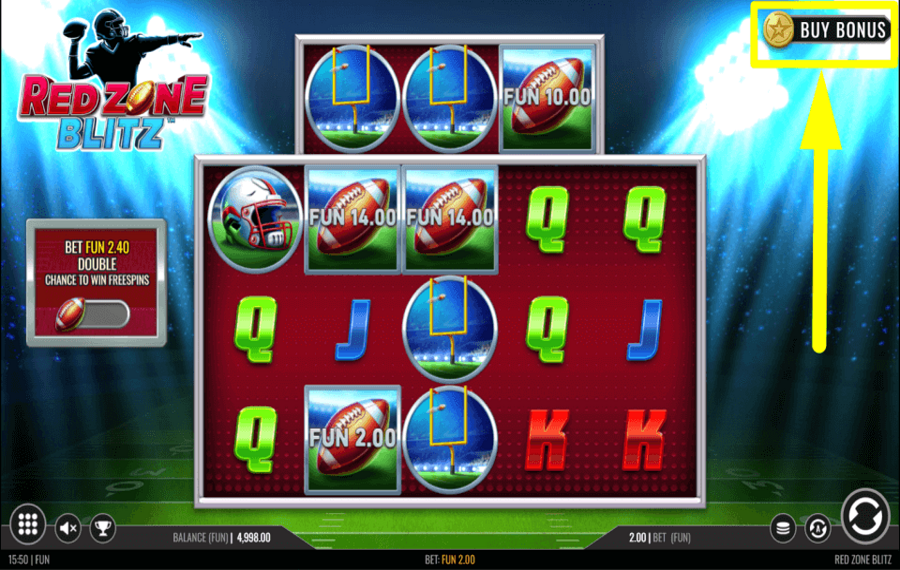 Red Zone Blitz PAY FOR THE BONUS.