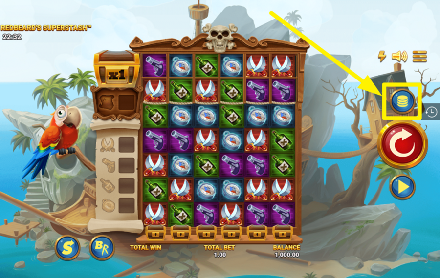 Redbeards SuperStash УСТАНОВИТЕ СВОЮ СТАВКУ.