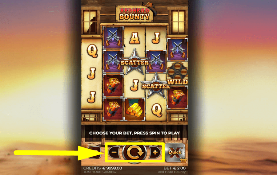 Redhead Bounty ИЗМЕНИТЕ СТАВКУ.