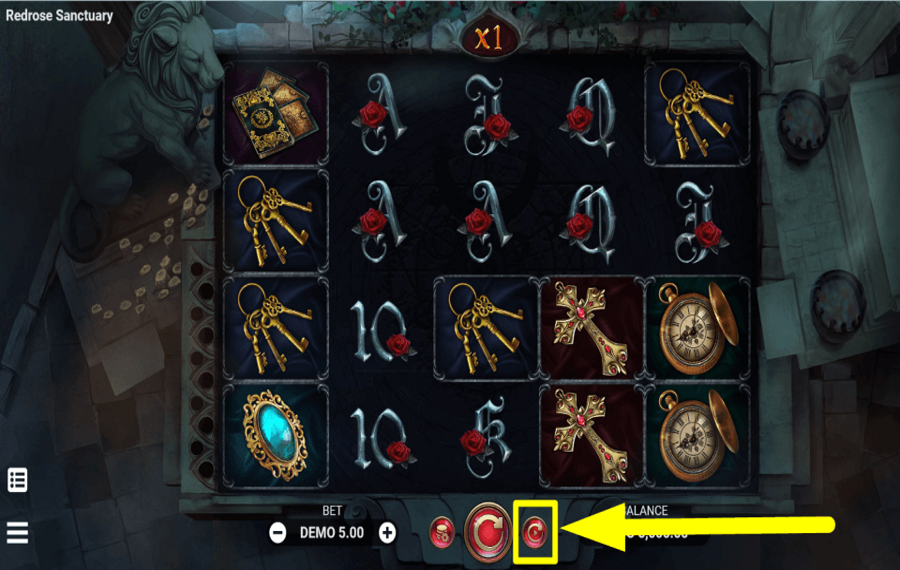 Redrose Sanctuary SELECT AUTOMATIC SPINS.