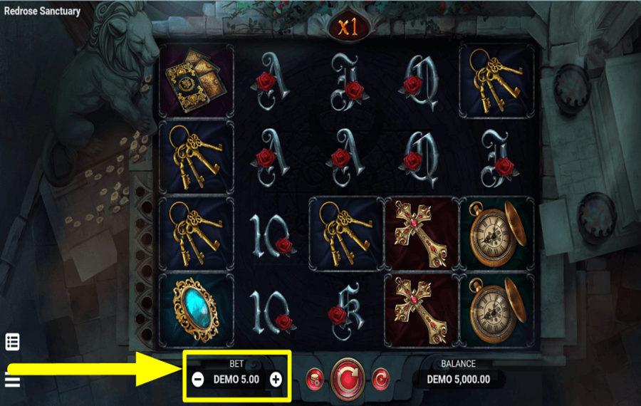 Redrose Sanctuary SET THE TOTAL BET.