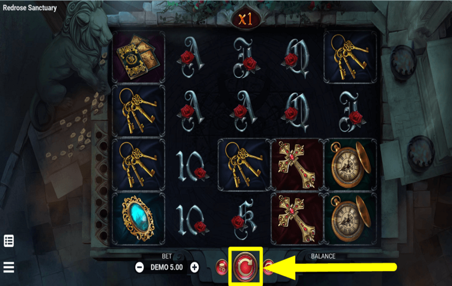 Redrose Sanctuary START THE GAME.